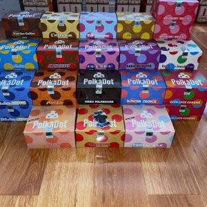 Polka Dot Chocolate Bars