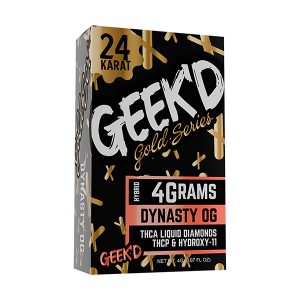 Geek’d 24k Gold Series Disposable 4g For Sale
