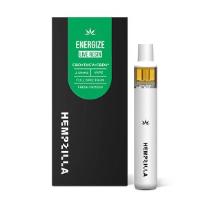 Hempzilla CBD Live Resin Energize Disposable 500mg