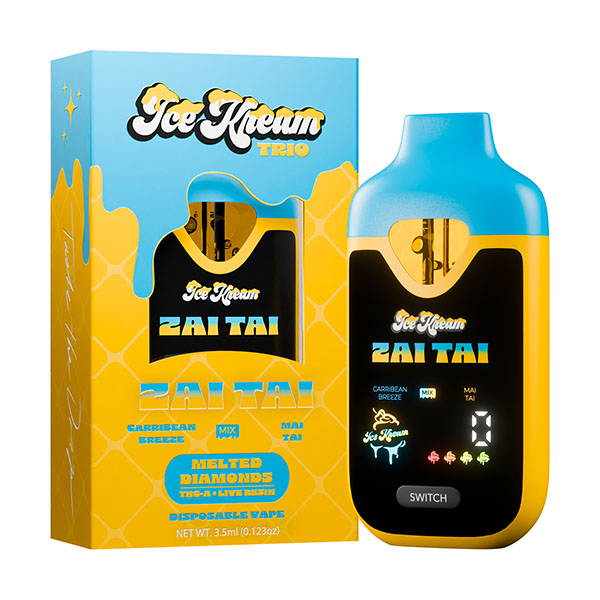 Ice Kream THCA Trio Disposable 3.5g For Sale
